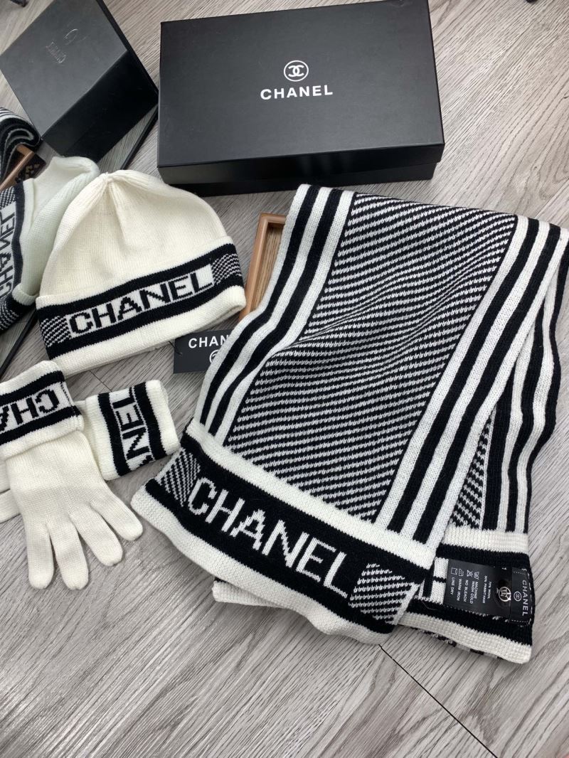 Chanel Caps Scarfs